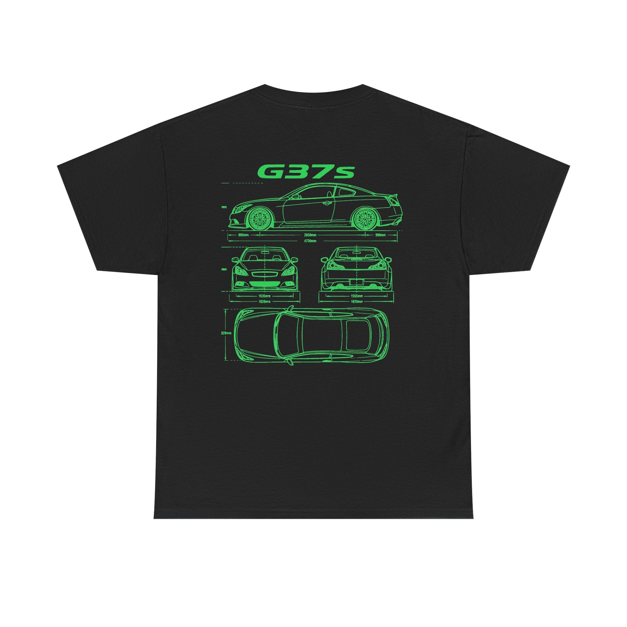 G37s Blueprint T-shirt - Green