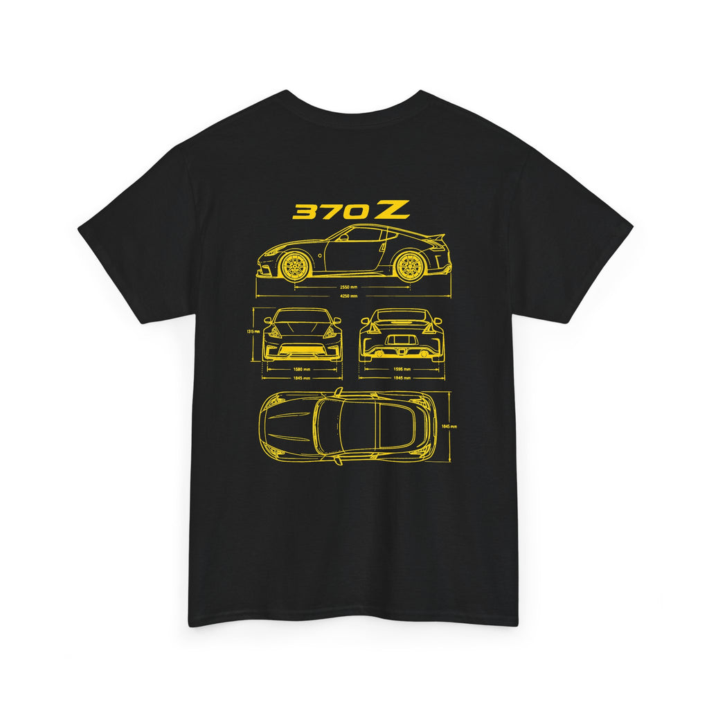 370Z Blueprint T-Shirt - Yellow
