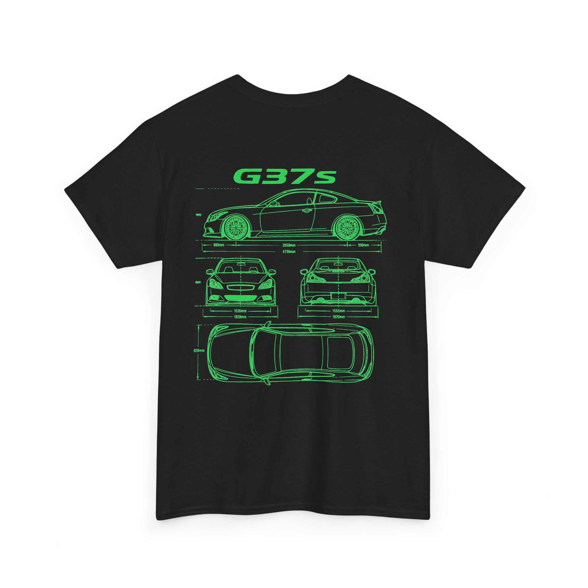 G37s Blueprint T-shirt - Green