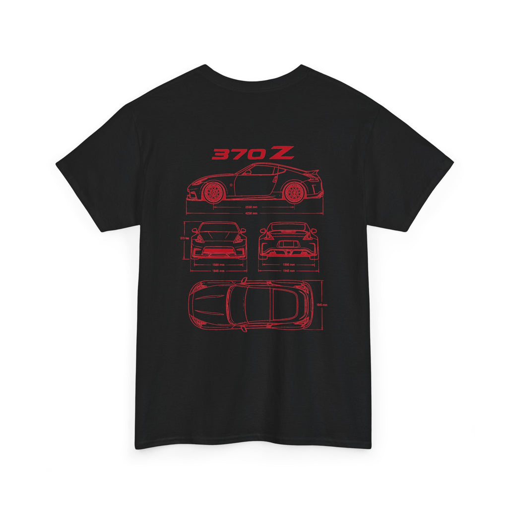 370Z Blueprint T-shirt - Red