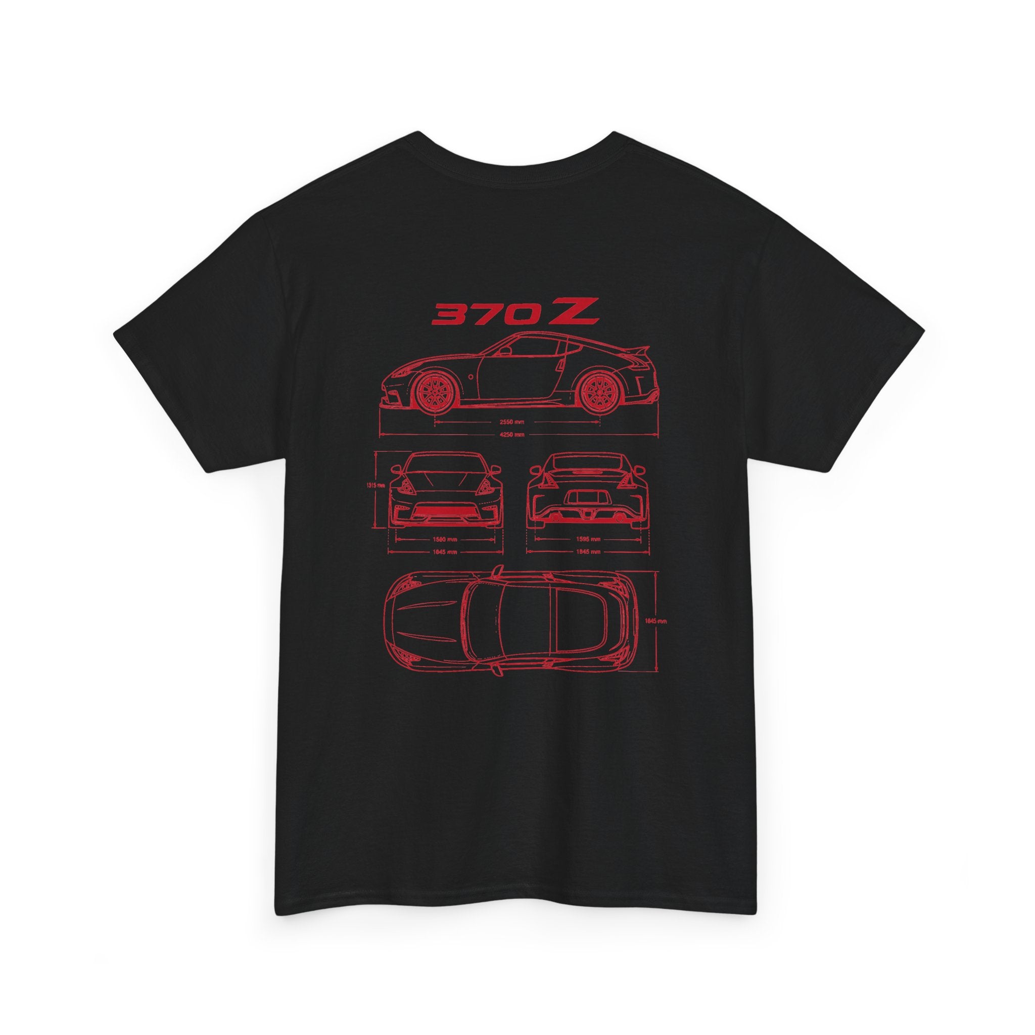 370Z Blueprint T-shirt - Red