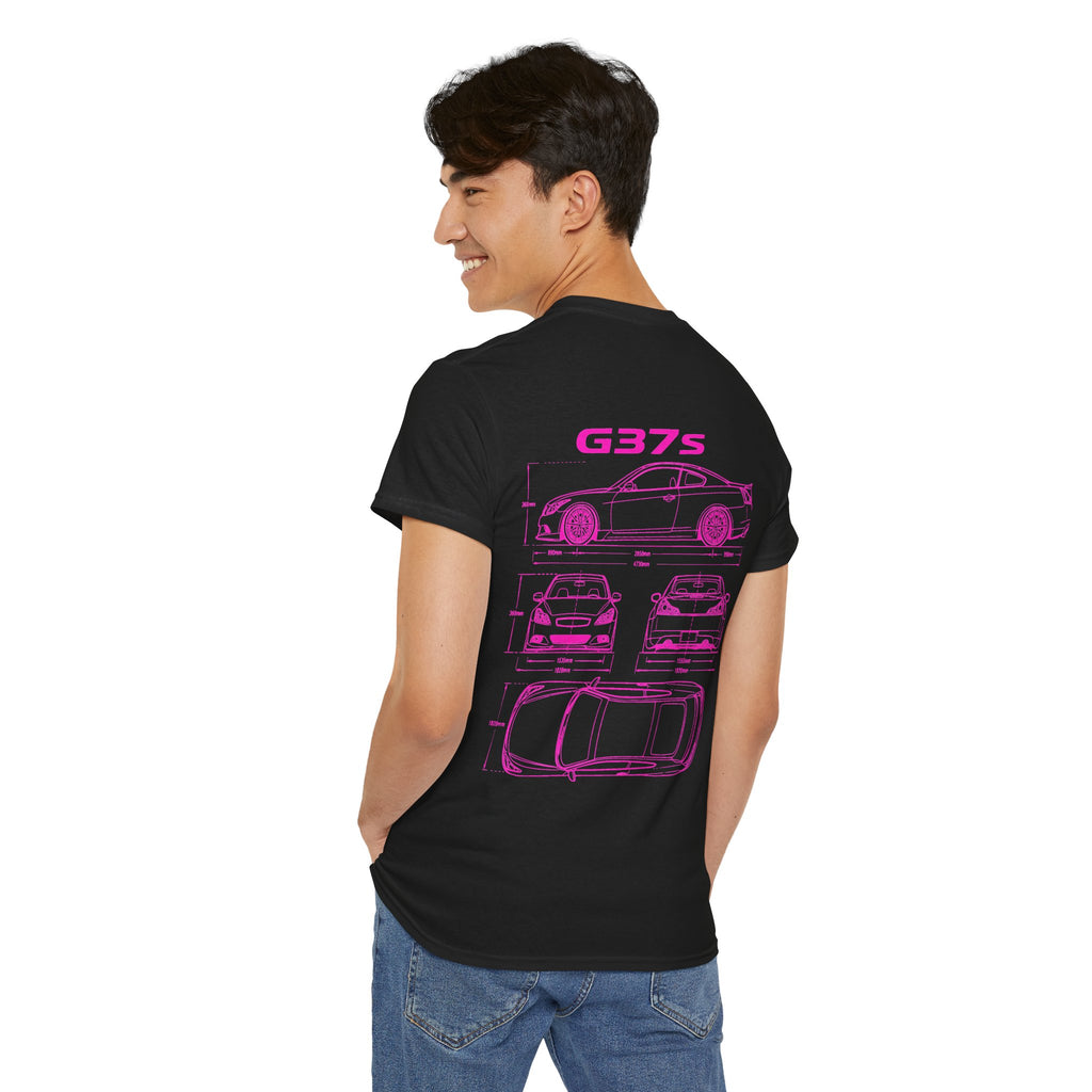 G37s Blueprint T-shirt - Pink