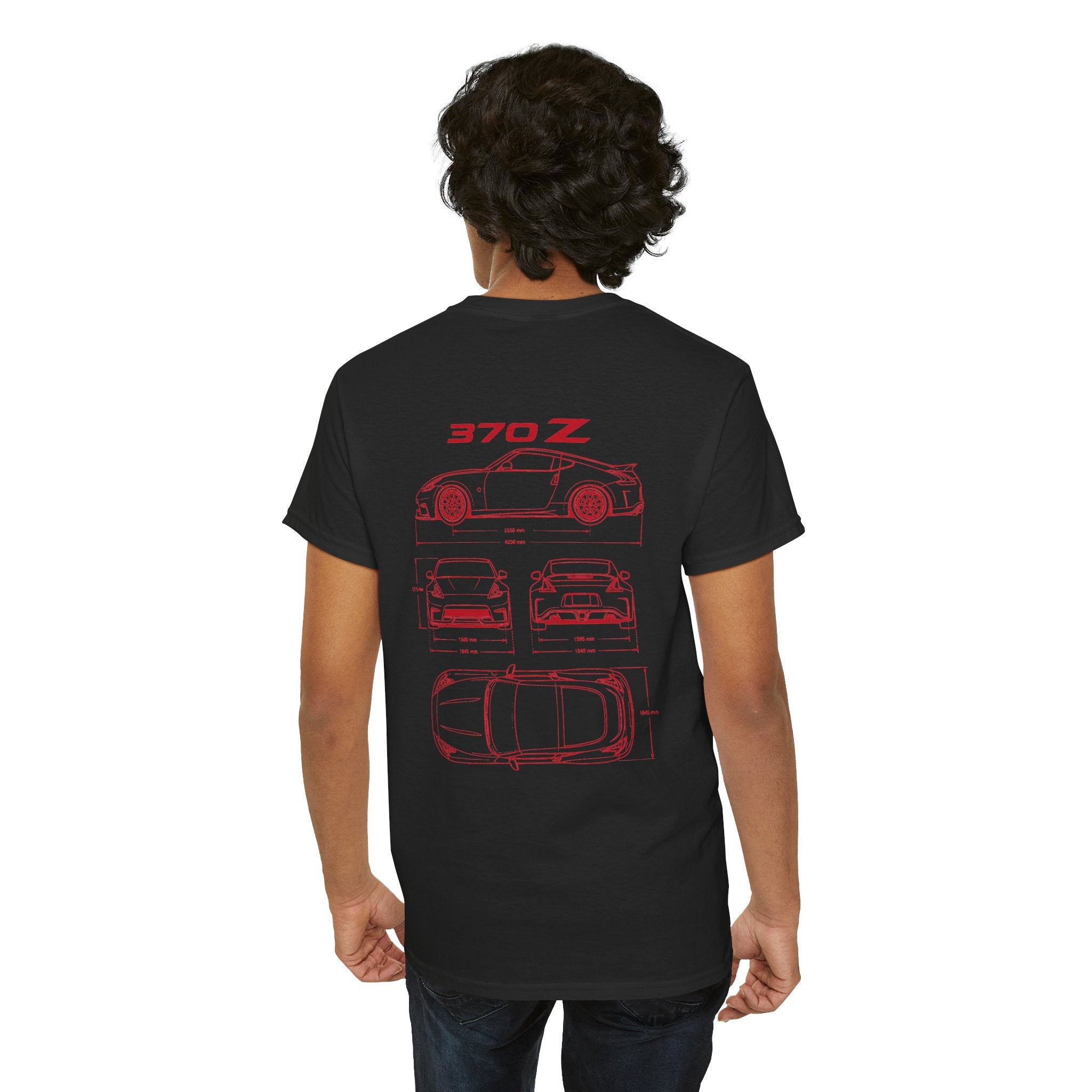 370Z Blueprint T-shirt - Red