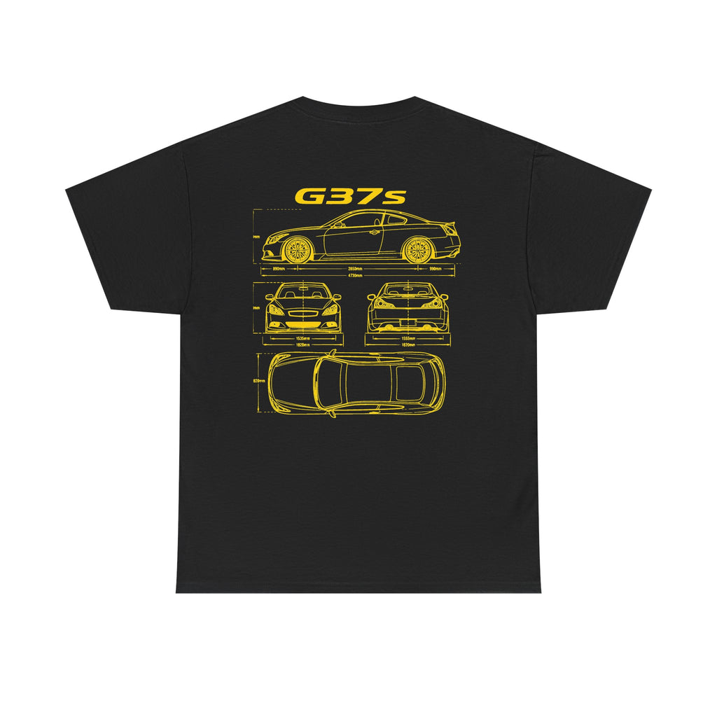 G37s Blueprint T-shirt - Yellow