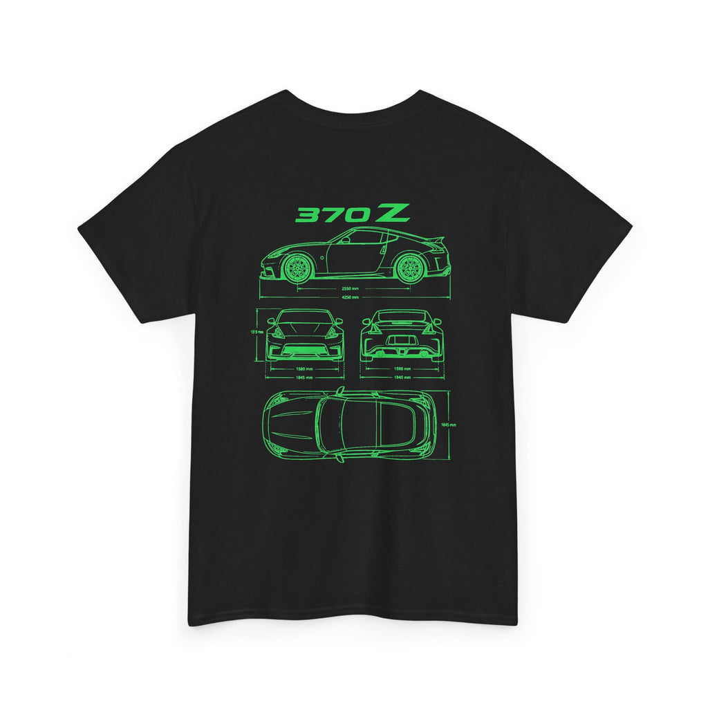 370Z Blueprint T-Shirt - Green