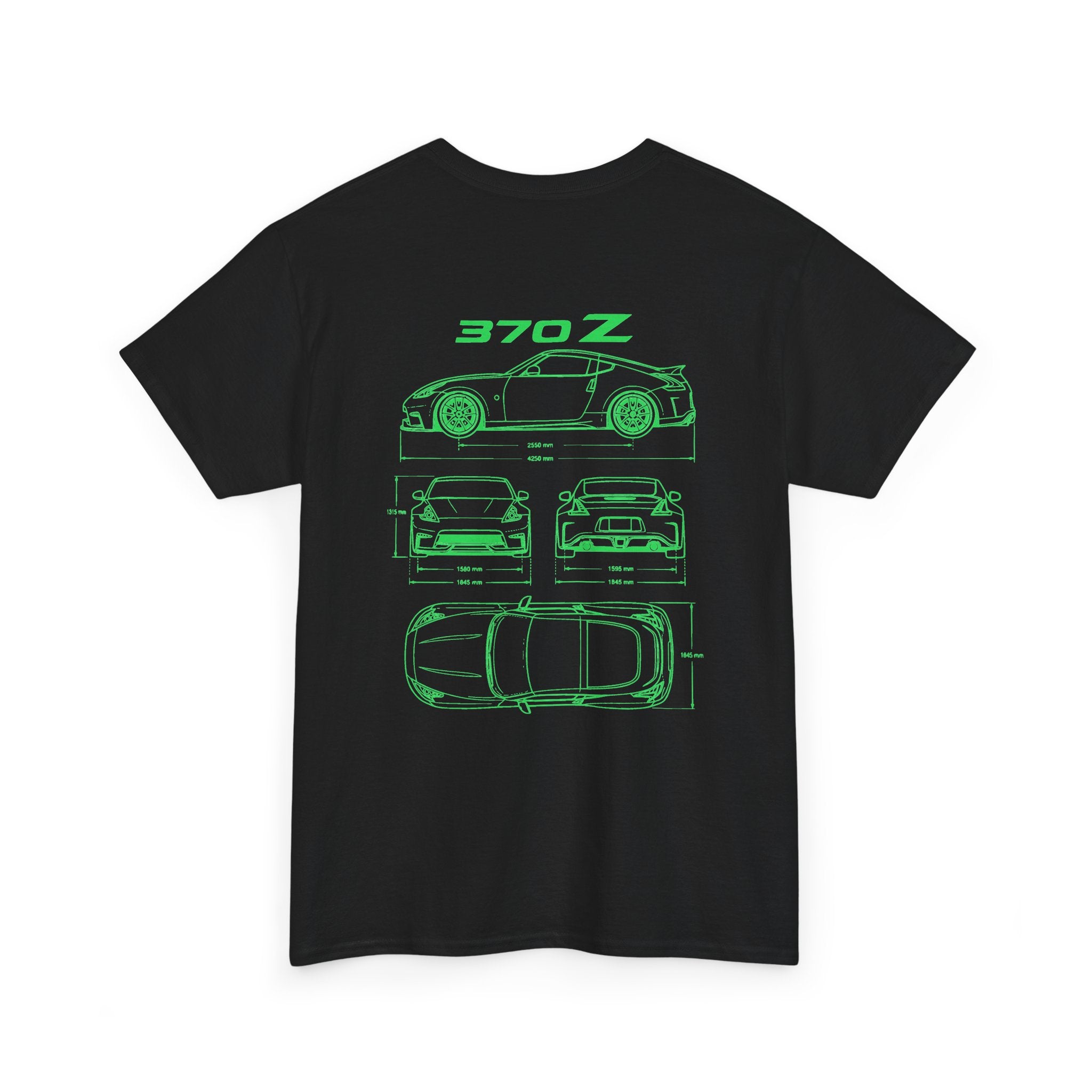 370Z Blueprint T-Shirt - Green