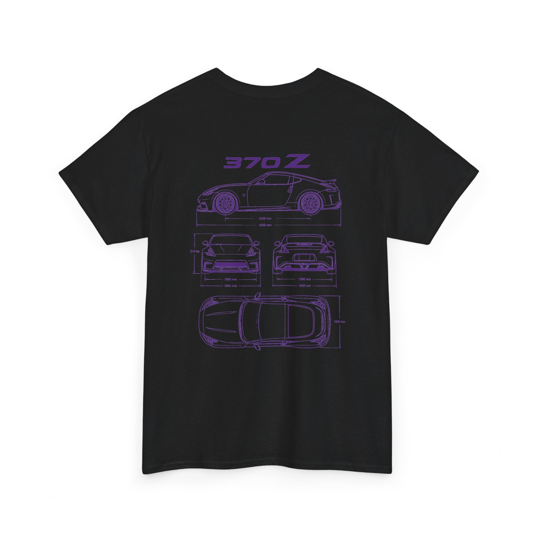 370Z Blueprint T-shirt — Purple