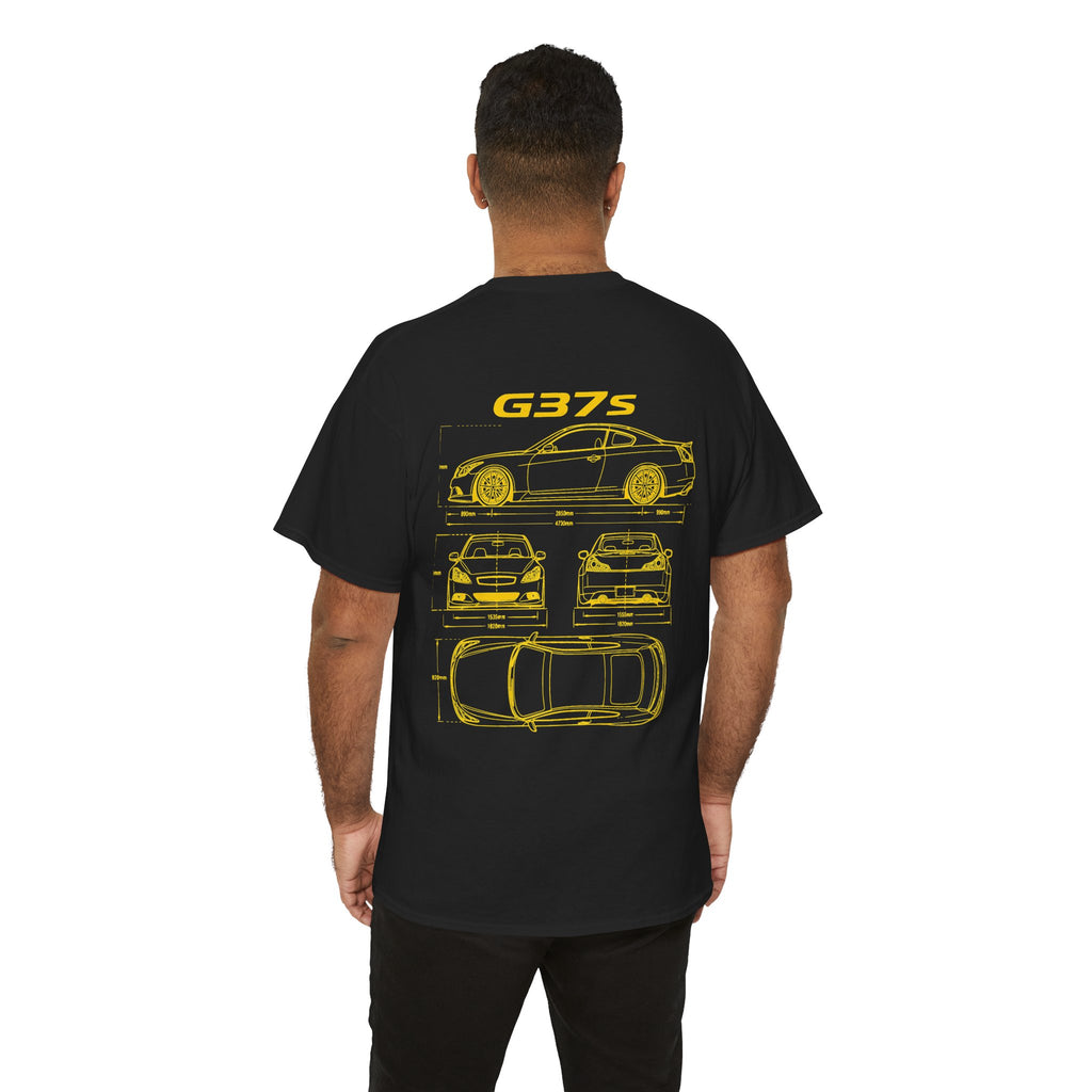 G37s Blueprint T-shirt - Yellow