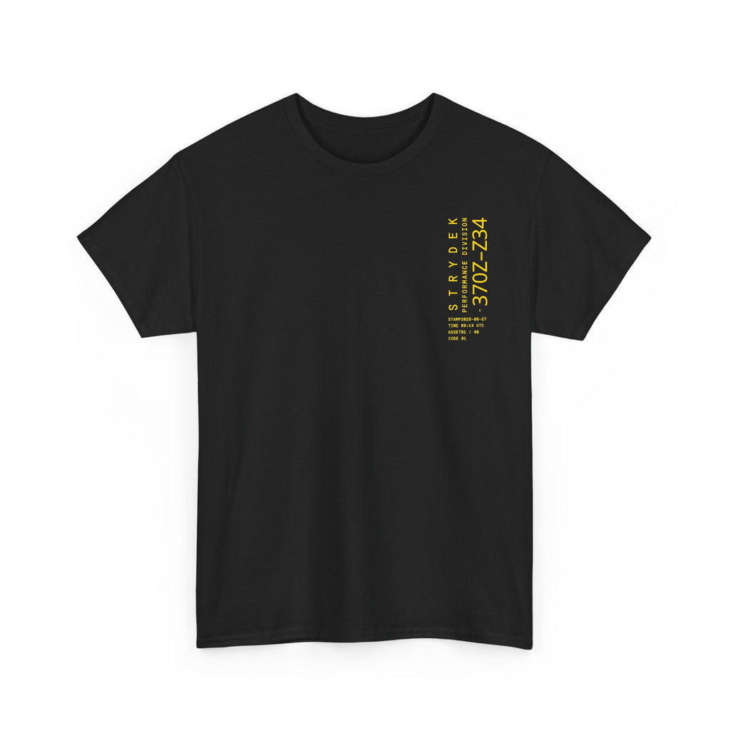 370Z Blueprint T-Shirt - Yellow