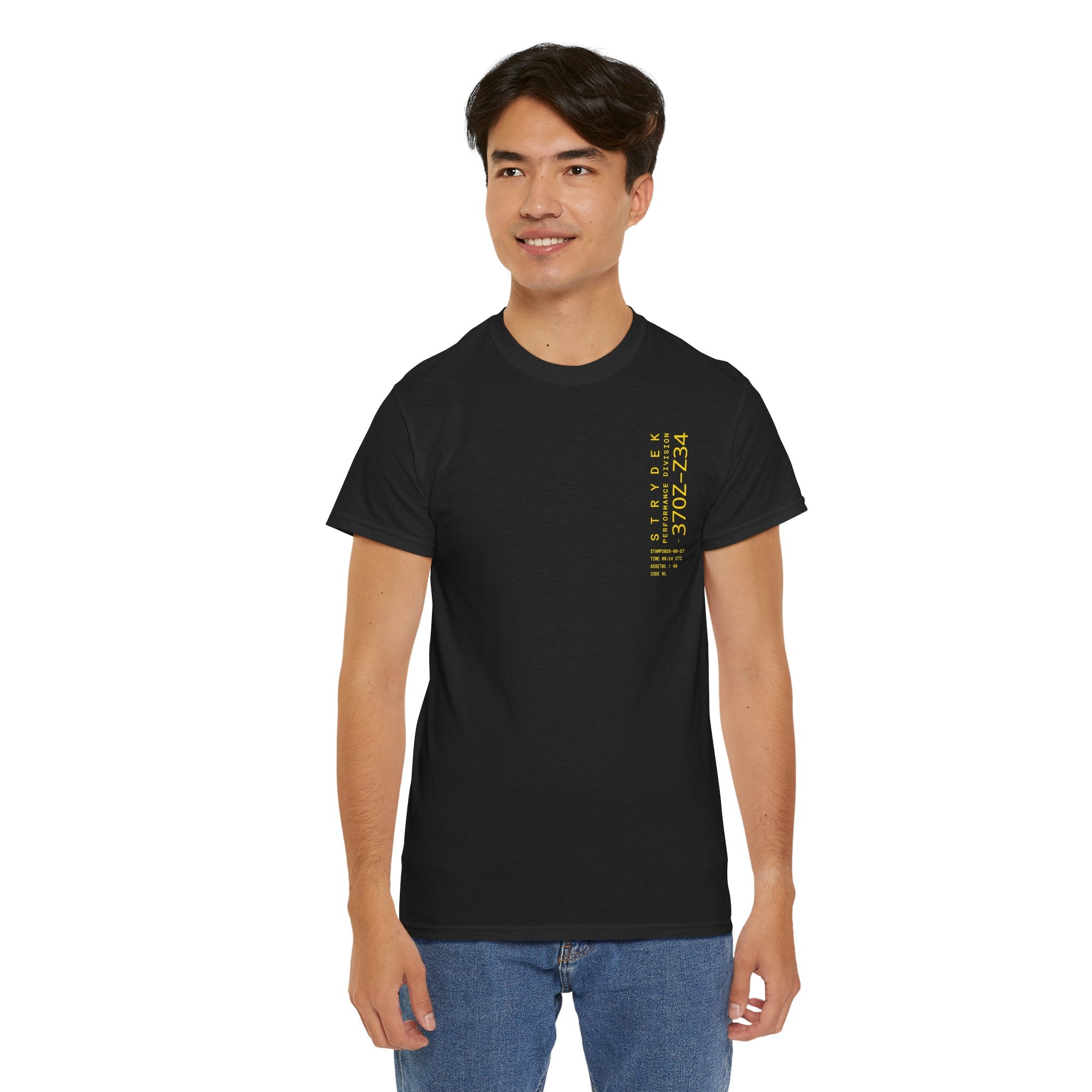 370Z Blueprint T-Shirt - Yellow