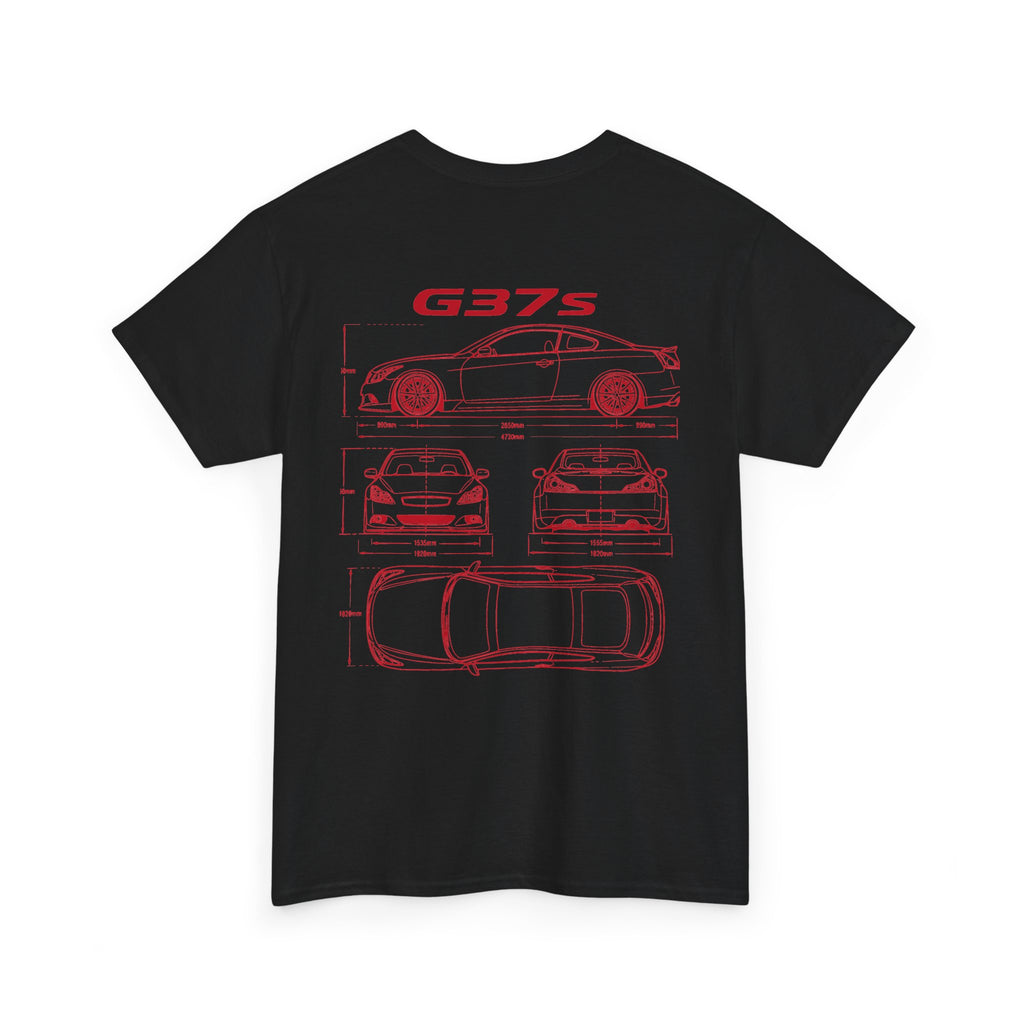 G37s Blueprint T-shirt - Red