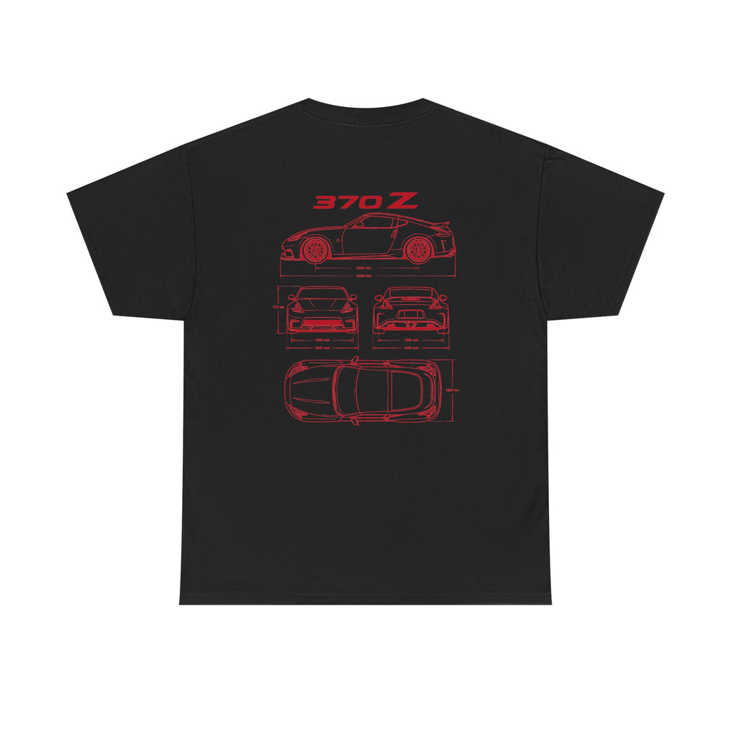370Z Blueprint T-shirt - Red