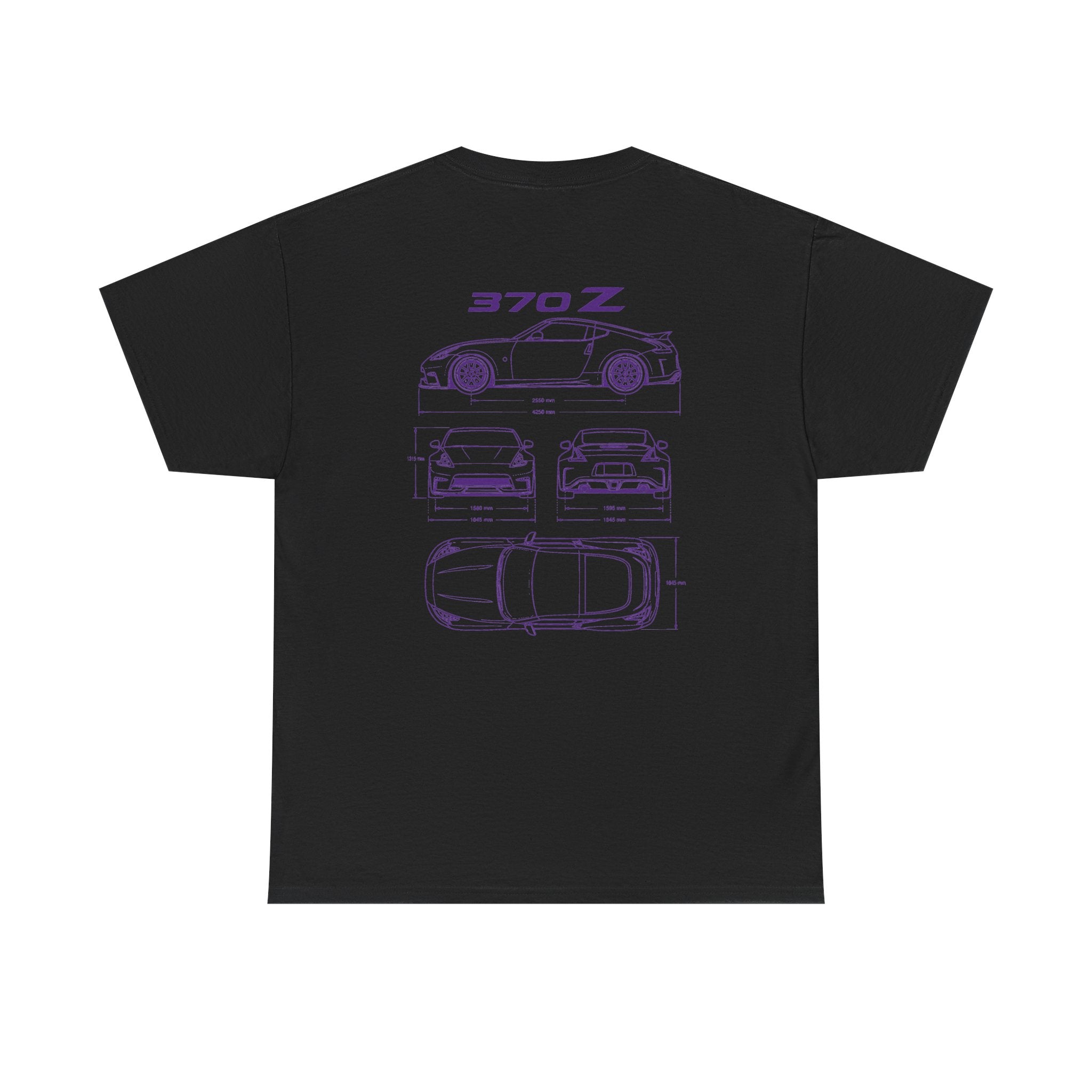 370Z Blueprint T-shirt — Purple