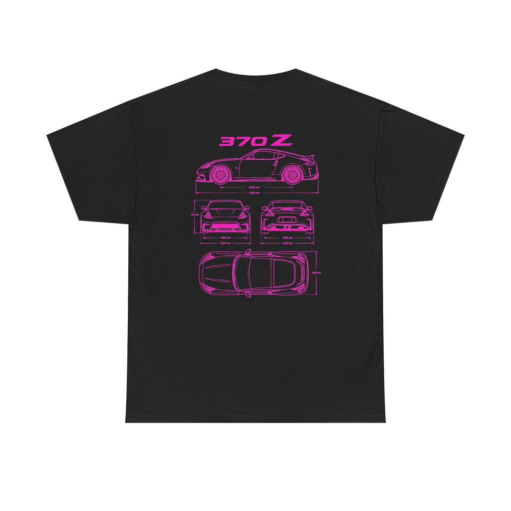 370Z Blueprint T-shirt - Pink