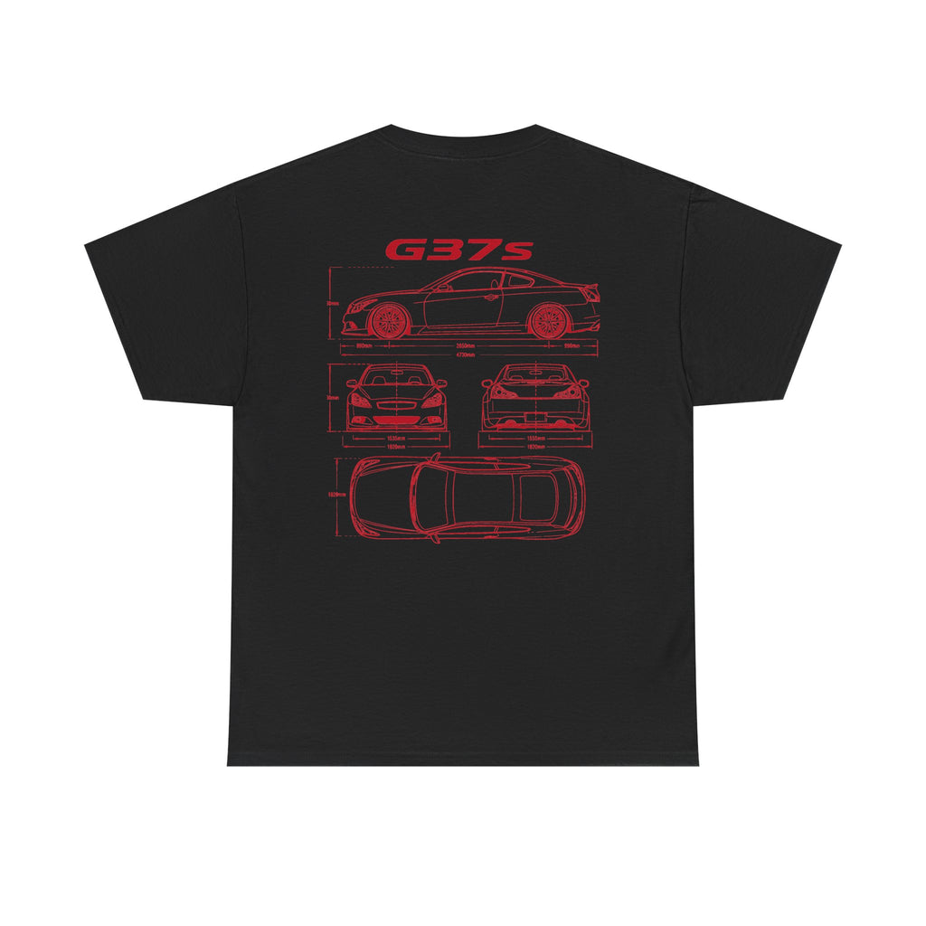 G37s Blueprint T-shirt - Red