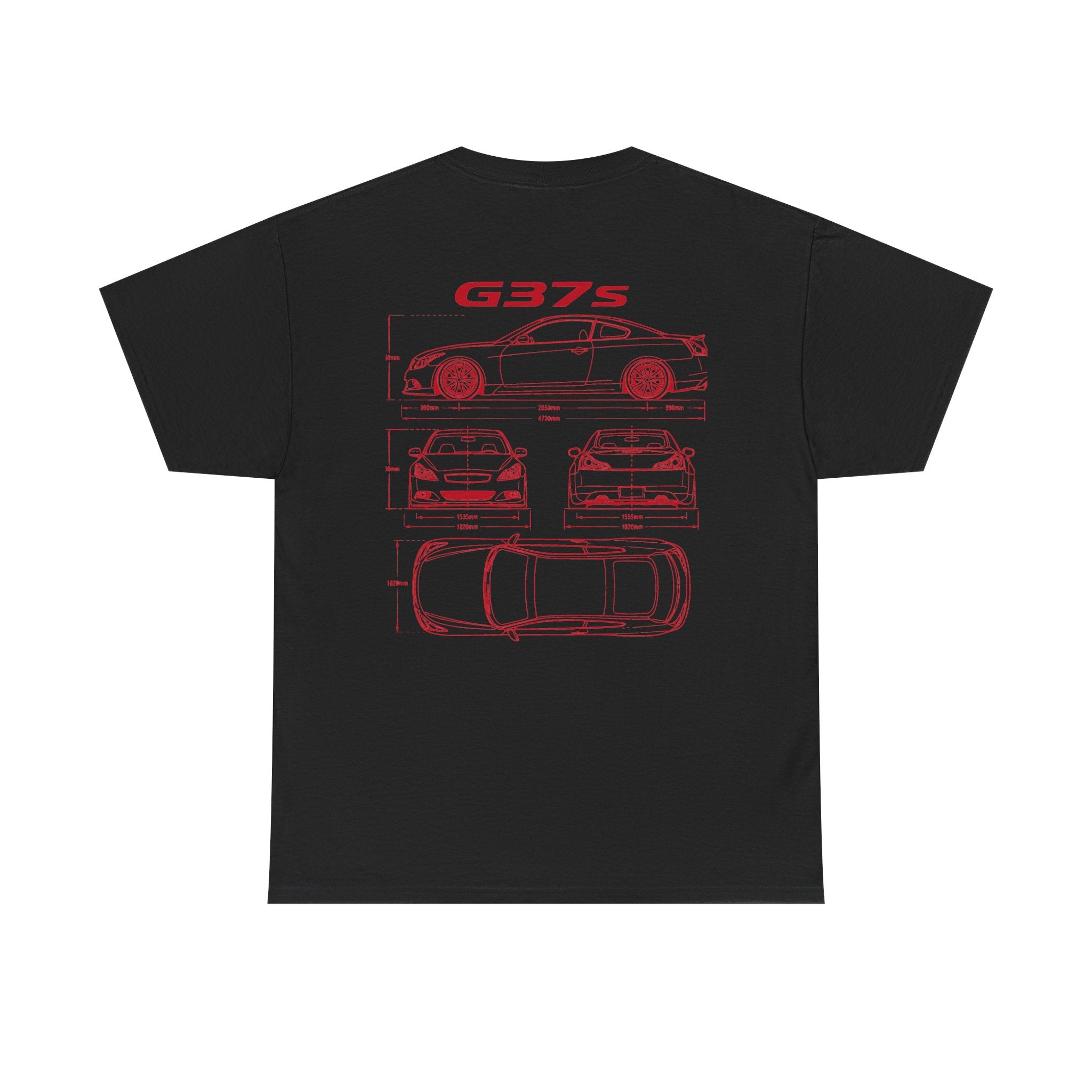 G37s Blueprint T-shirt - Red