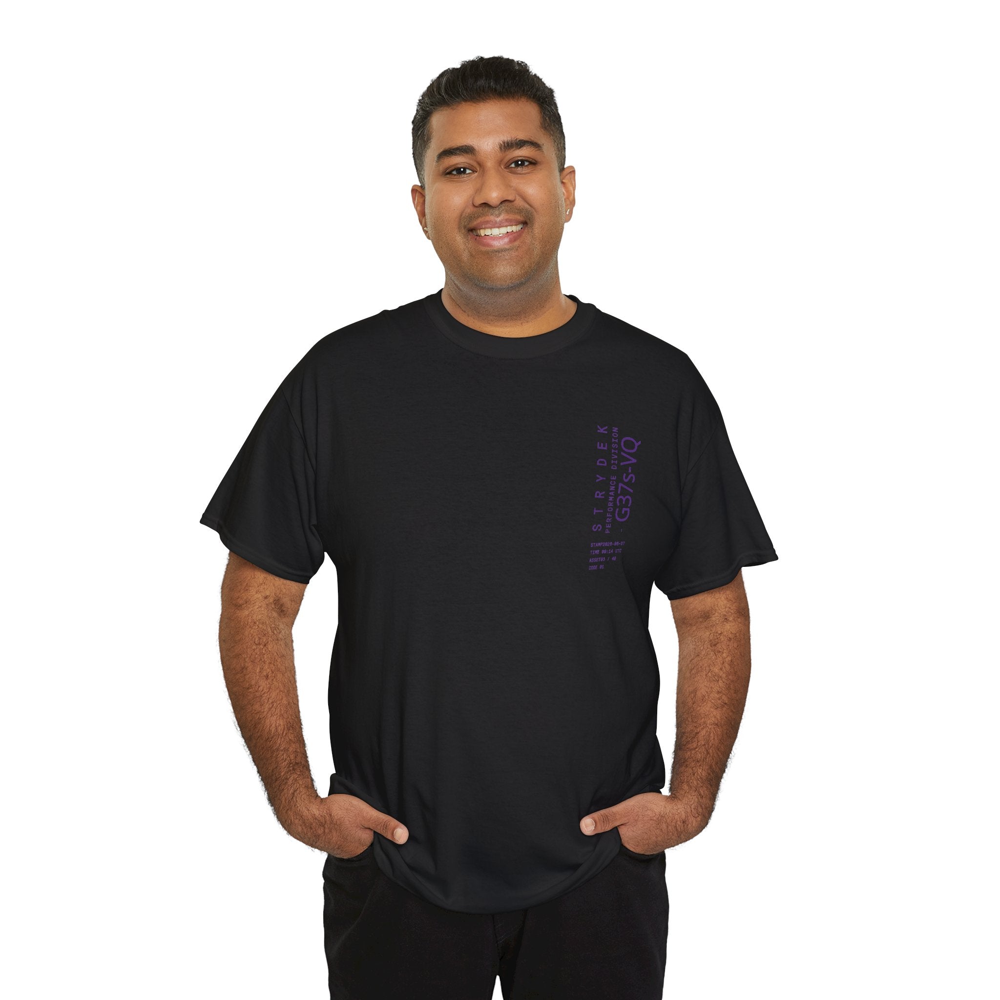 G37s Blueprint Car T-shirt - Purple