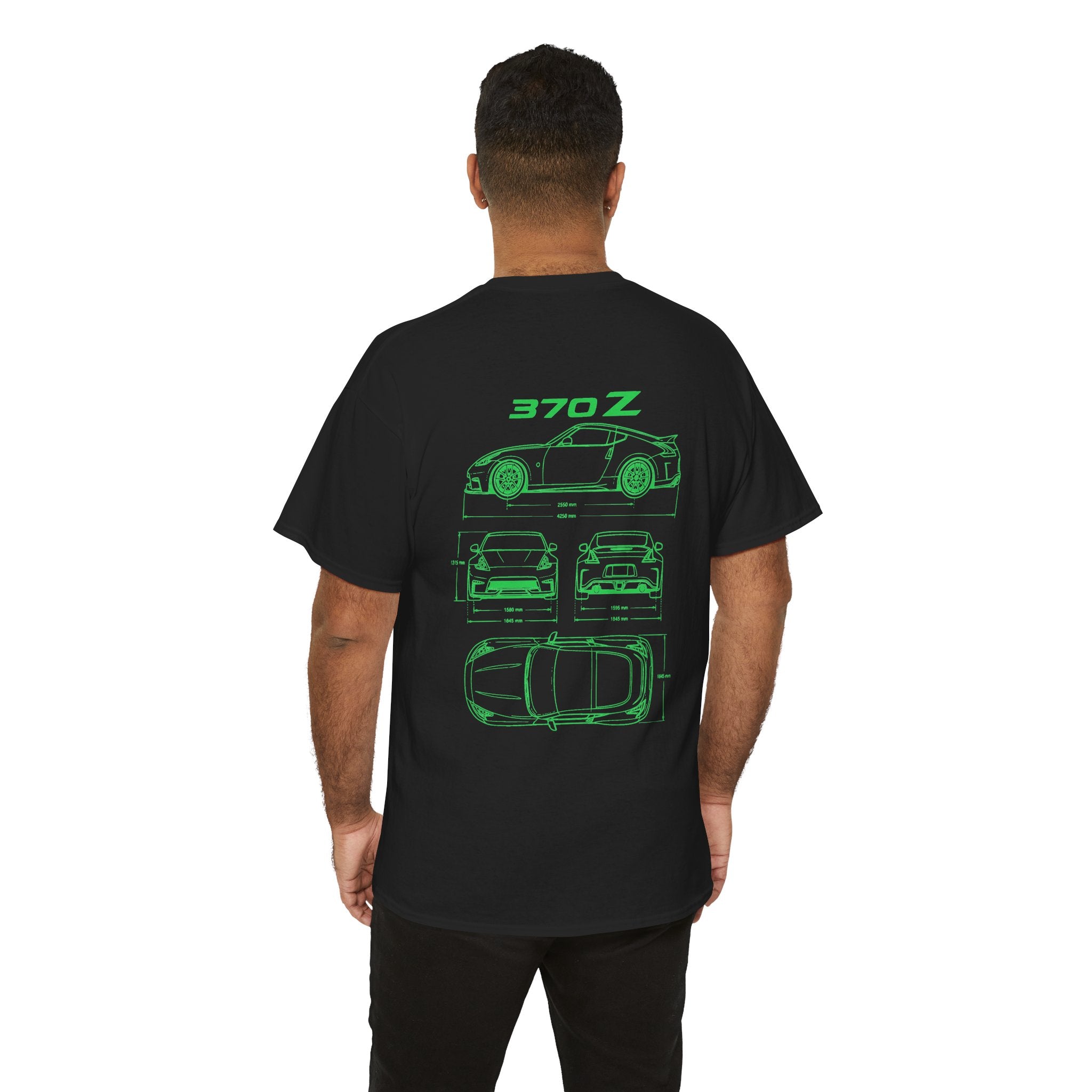 370Z Blueprint T-Shirt - Green